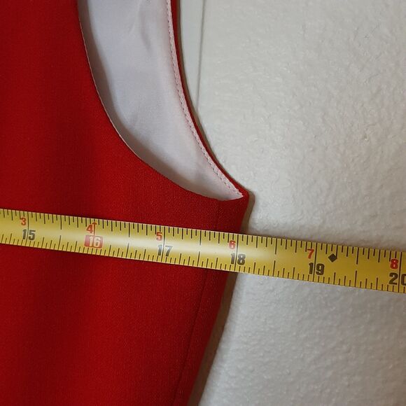 Tahari Arthur S. Levine Dress Women Size 8 Sleeveless Colorblock Career Elegant - Picture 3 of 11